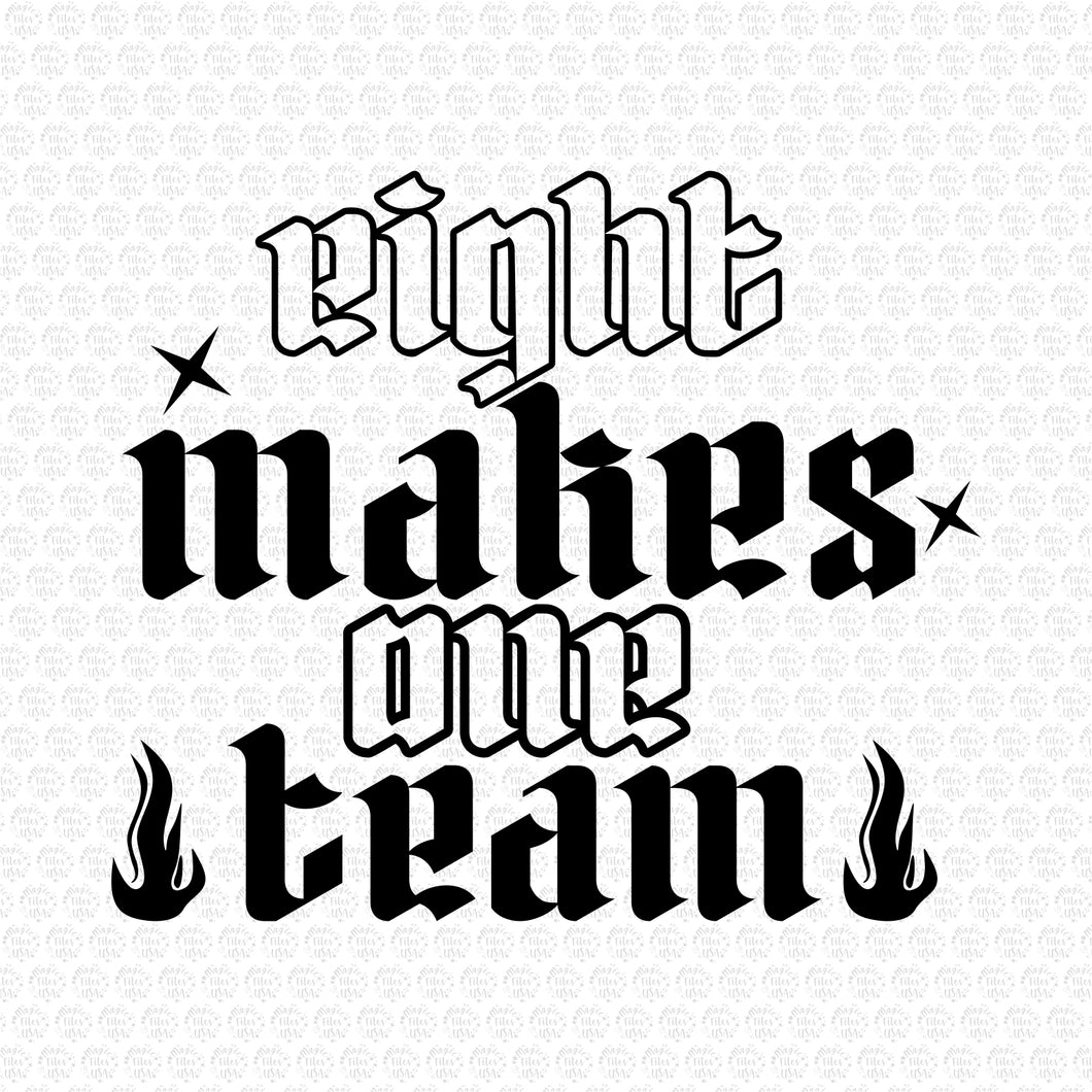 ATEEZ Quote Eight Makes One Team