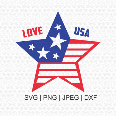 America Star SVG