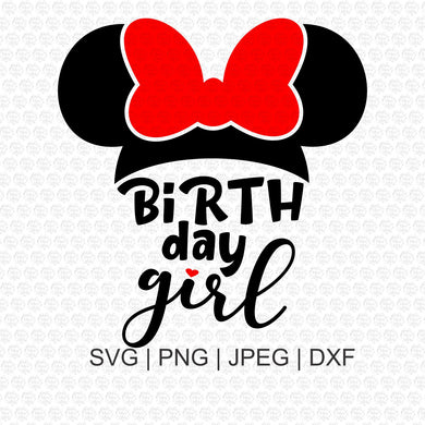 Birthday Girl Minnie Mouse