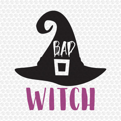 Halloween Bad Witch SVG