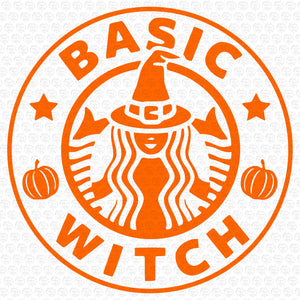 Basic Witch Starbucks SVG