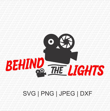 Behind the Lights SVG