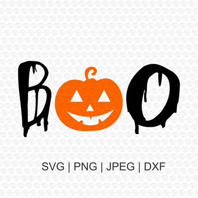 Boo Halloween SVG