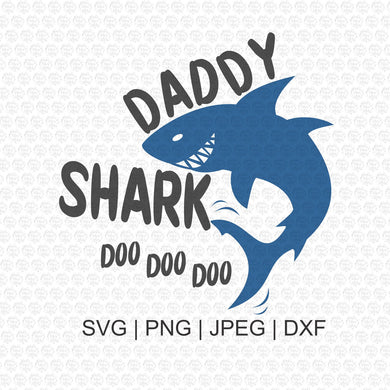 Daddy Shark Doo Doo Doo SVG