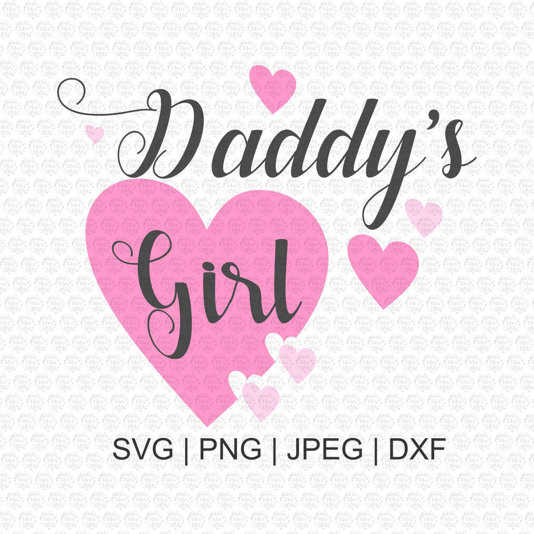 Daddys Girl SVG