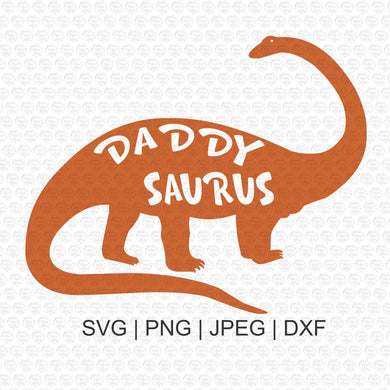 Daddy Saurus SVG