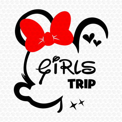 Minnie Mouse Girls Trip SVG