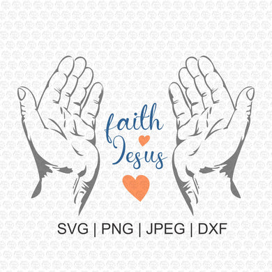 Faith Jesus SVG