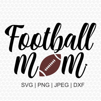 Football Mom SVG