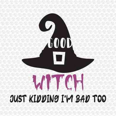 Halloween Good Witch SVG