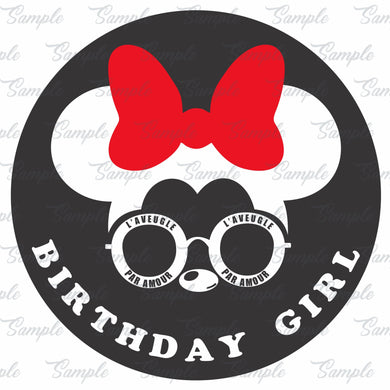 Birthday Girl, Minnie Mouse Sunglasses