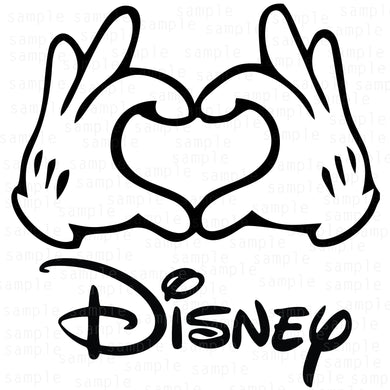 Hands Mickey Disney