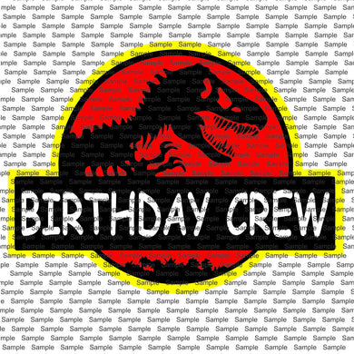Jurassic Birthday Crew