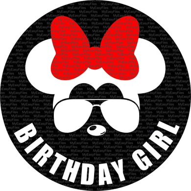 Minnie sunglasses Birthday Girl