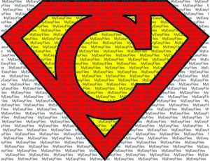 Package Superman - all letters