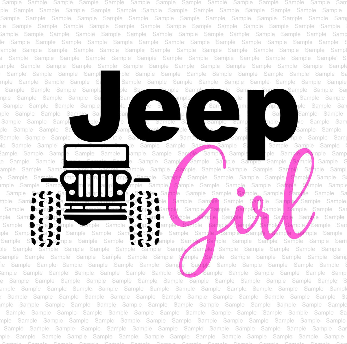 Jeep Girl, Svg Files, Silhouette Svg, Cricut Svg, Trend Svg – My Easy Files