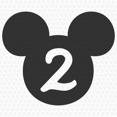 Two Mickey Mouse Svg