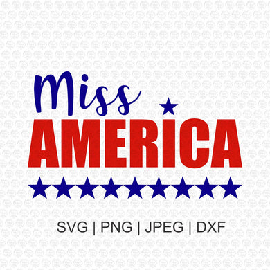 Miss America SVG