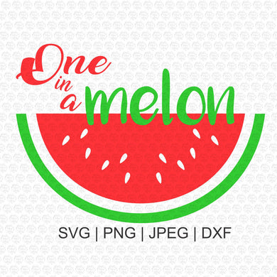 One in a Melon SVG