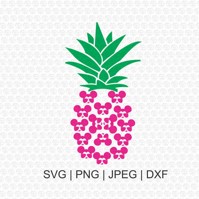 Pineapple Mickey SVG