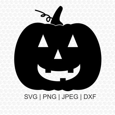 Pumpkin BW SVG