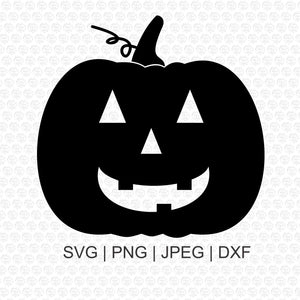 Pumpkin BW SVG