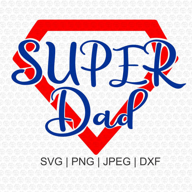 Super Dad SVG