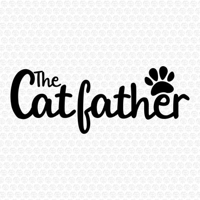 The Cat Father SVG