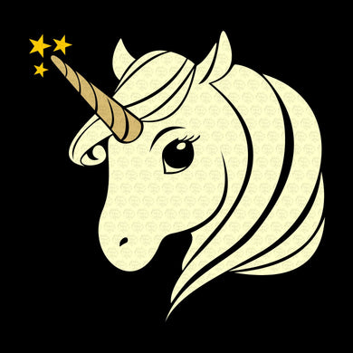 Unicorn Head SVG